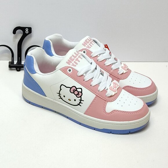 Hello Kitty Casual Court Sneaker By Sanrio Women Size US 8 Fits True To Size NWT - Picture 2 of 10